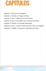 História bíblica adaptada para fácil compreensão